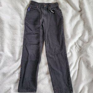 Vintage 1990's Lees Straight Leg Jeans, Blue Tag, Sz 16 Regular